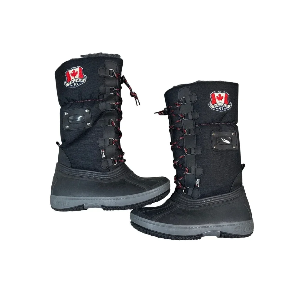Pajar Canada Waterproof Gripster Winter Boots Size‎ 4 Tall Snow Boots